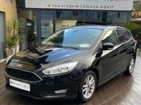 Usado Ford Focus Titanium 125 HP (91 kW) 2017 Preto Carrinha