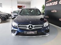 Usado Mercedes GLC250 AMG line 204 HP (150 kW) 2019 Azul SUV