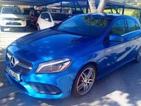 Usado Mercedes A180 AMG line 109 HP (80 kW) 2016 Azul