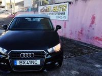 Usado Audi A1 Sportback Business 90 HP (66 kW) 2014 Cinzento platina/tecto preto e Citadino