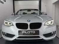 Usado BMW 218 Sport Line 136 HP (100 kW) 2016 Cinza Cabrios