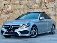 Usado Mercedes C180 AMG line 116 HP (85 kW) 2018 Cinza Carrinha