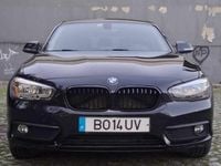 Usado BMW 116 116 HP (85 kW) 2018 Preto Citadino