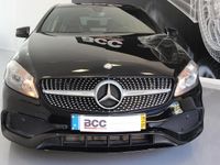 Usado Mercedes A180 AMG line 109 HP (80 kW) 2016 Preto