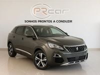 Usado Peugeot 3008 Allure 120 HP (88 kW) 2018 Cinzento metalizado SUV