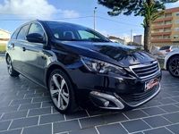 Usado Peugeot 308 Allure 120 HP (88 kW) 2015 Preto Carrinha