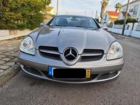 Usado Mercedes SLK200 163 HP (119 kW) 2006 Cinzento Cabrios