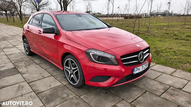 Second-hand Mercedes A200 AMG line 156 CP (114 kW) 2013 Culoarerosu Hatchback