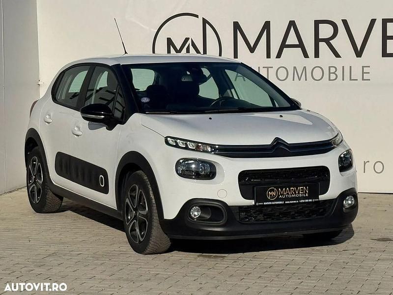 Culoarealb Utilizat 2020 Citroën C3 PureTech | 11.250 EUR (Preț OK) - Imagine 1/4