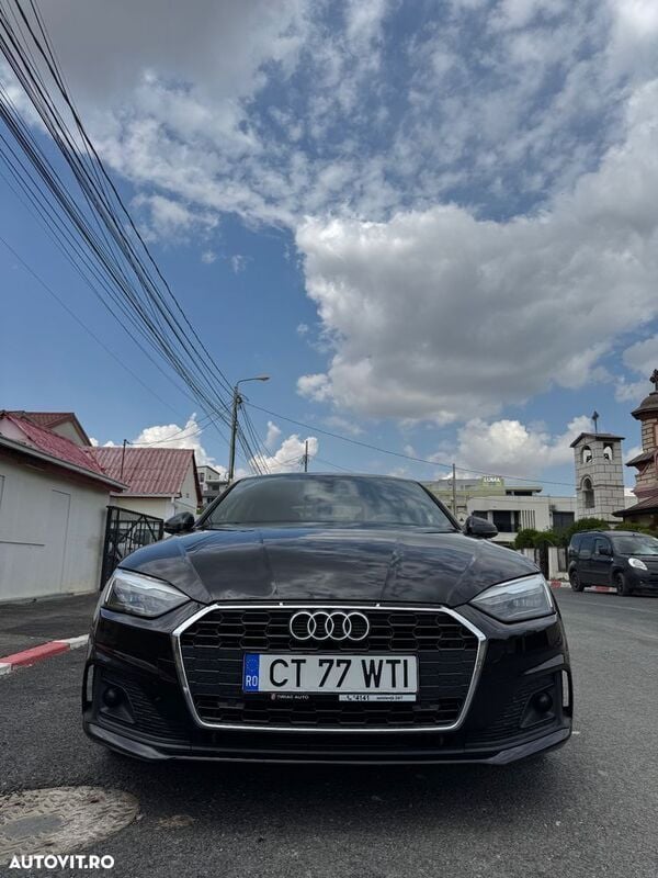 Negru Utilizat 2020 Audi A5 Coupe | 26.150 EUR (Preț OK) - Imagine 1/4