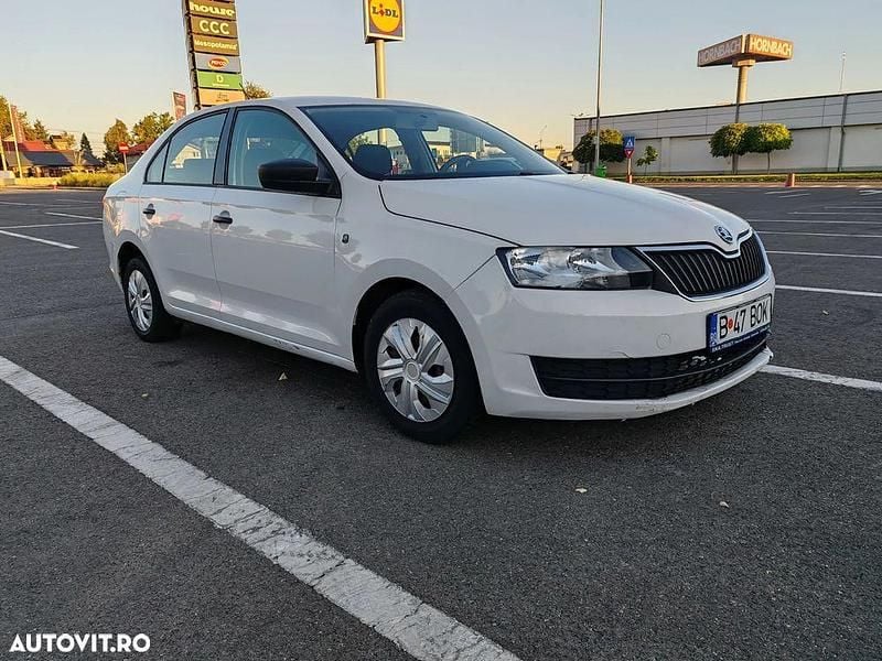 Culoarealb Utilizat 2013 Skoda Rapid Active Hatchback | 3.500 EUR (Preț OK) - Imagine 1/4