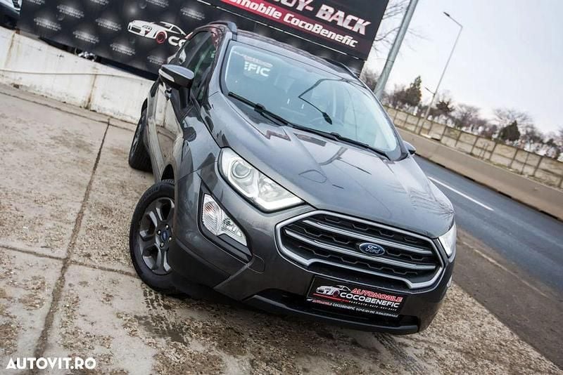 Culoarenegru Second-hand 2019 Ford Ecosport Titanium SUV | 8.190 EUR (Super Preț) - Imagine 1/4