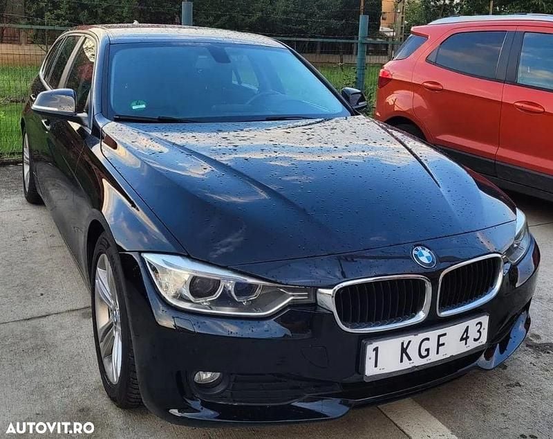 Negru Utilizat 2013 BMW 320 Efficient Dynamics Break | 7.999 EUR (Puțin scump) - Imagine 1/4