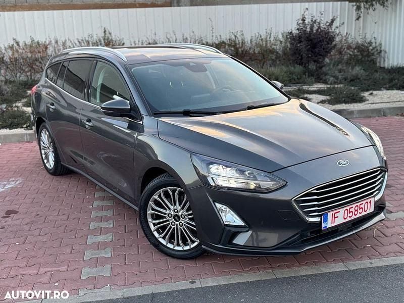 Culoaregri Utilizat 2019 Ford Focus Titanium Break | 12.499 EUR (Puțin scump) - Imagine 1/4