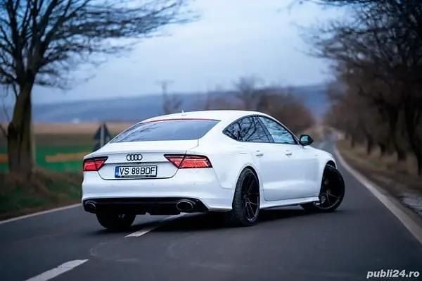 Second-hand Audi A7 313 CP (230 kW) 2013 Alb Hatchback