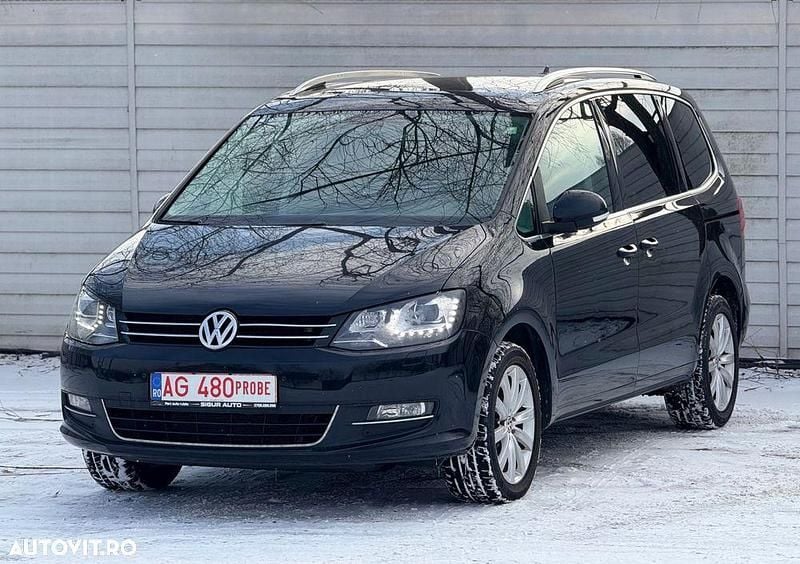 Second-hand VW Sharan Highline 140 CP (102 kW) 2011 Culoarenegru Monovolum