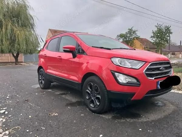 Second-hand Ford Ecosport 100 CP (73 kW) 2018 Rosu SUV