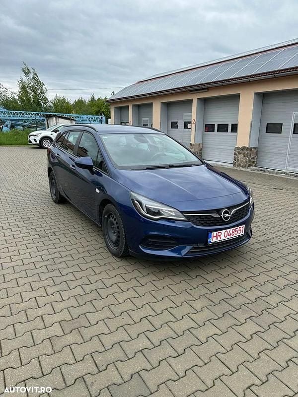 Culoarealbastru Utilizat 2020 Opel Astra Break | 9.200 EUR (Preț OK) - Imagine 1/4