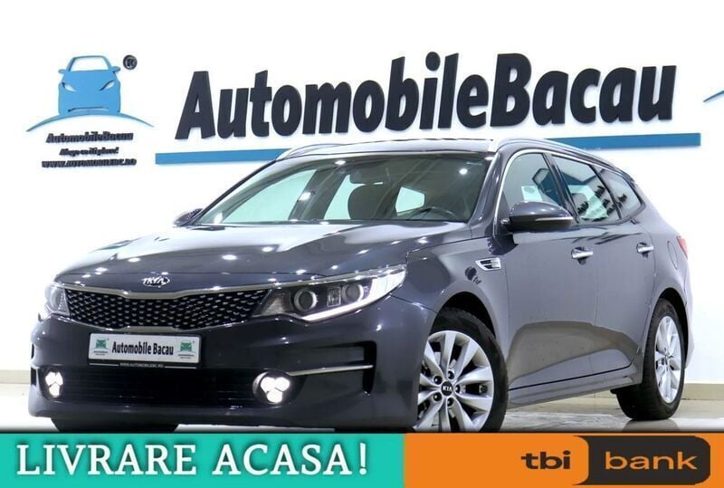 Gri Utilizat 2016 Kia Optima Break | 12.490 EUR - Imagine 1/4