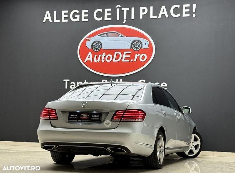 Second-hand Mercedes E200 136 CP (100 kW) 2014 Argint Berlinǎ