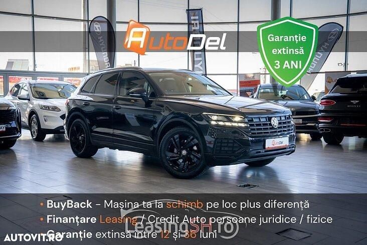Negru Utilizat 2019 VW Touareg SUV | 40.999 EUR - Imagine 1/4