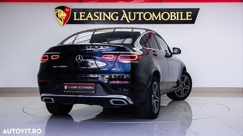 Second-hand Mercedes GLC220 AMG line 194 CP (142 kW) 2020 Culoarenegru Coupe