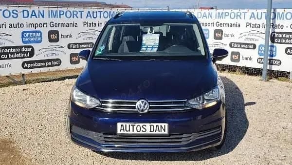 Second-hand VW Touran 110 CP (80 kW) 2016 Albastru Monovolum