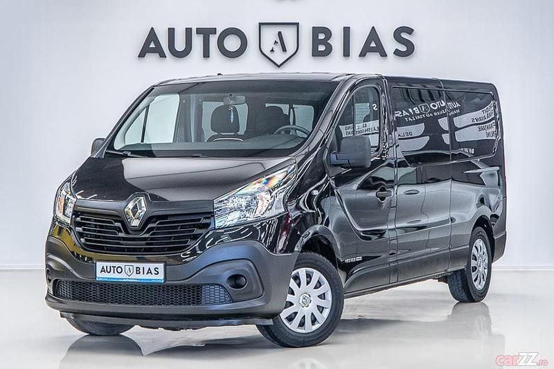 Negru Utilizat 2016 Renault Trafic Expression Van | 15.989 EUR (Super Preț) - Imagine 1/4