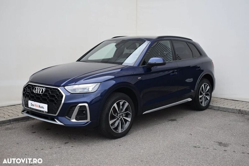 Albastru Utilizat 2022 Audi Q5 Sportback S-Line SUV | 43.500 EUR - Imagine 1/4