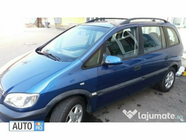 Second-hand Opel Zafira 125 CP (91 kW) 2003 Albastru Monovolum