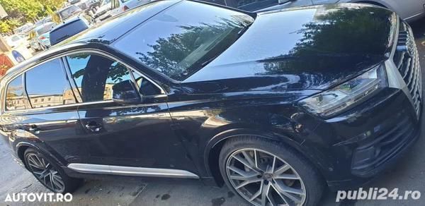 Negru Utilizat 2018 Audi Q7 SUV | 38.000 EUR (Puțin scump) - Imagine 1/4