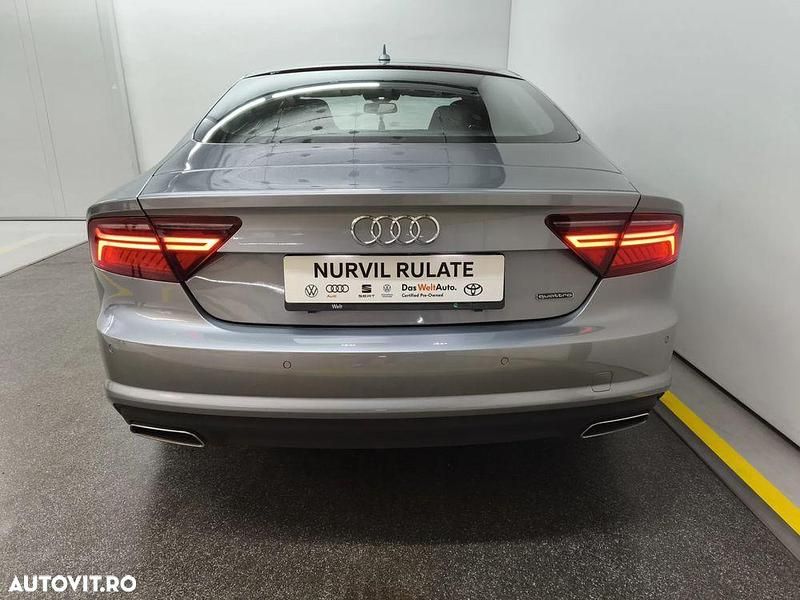 Second-hand Audi A7 218 CP (160 kW) 2017 Culoareargint Hatchback