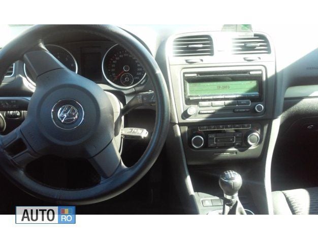 Second-hand VW Golf VI 59 CP (43 kW) 2011 Albastru Hatchback
