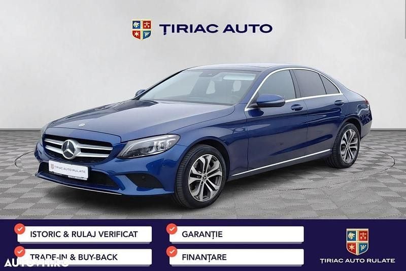 Second-hand Mercedes C200 183 CP (134 kW) 2018 Culoarealbastru Berlinǎ