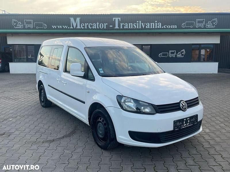 Second-hand VW Caddy Trendline 102 CP (75 kW) 2014 Culoarealb Monovolum