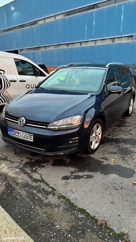 Culoarealbastru Utilizat 2014 VW Golf VII Highline Break | 7.999 EUR (Puțin scump) - Imagine 1/4