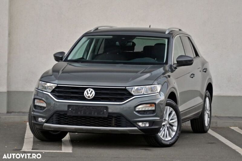 Gri Utilizat 2019 VW T-Roc Style SUV | 15.990 EUR (Preț bun) - Imagine 1/4