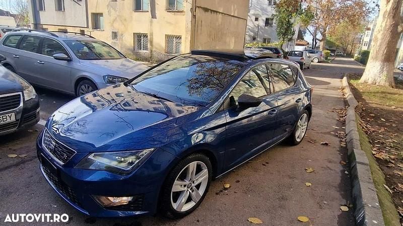 Culoarealbastru Utilizat 2014 Seat Leon Ecomotive Hatchback | 9.500 EUR (Preț OK) - Imagine 1/4