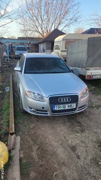 Argintiu Utilizat 2008 Audi A4 Break | 3.350 EUR (Preț OK) - Imagine 1/4
