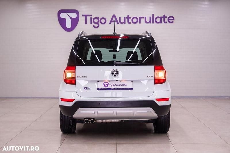 Second-hand Skoda Yeti 150 CP (110 kW) 2016 Culoarealb SUV