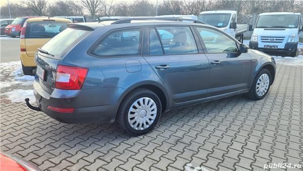Gri Utilizat 2016 Skoda Octavia Break | 9.590 EUR (Preț OK) - Imagine 1/4