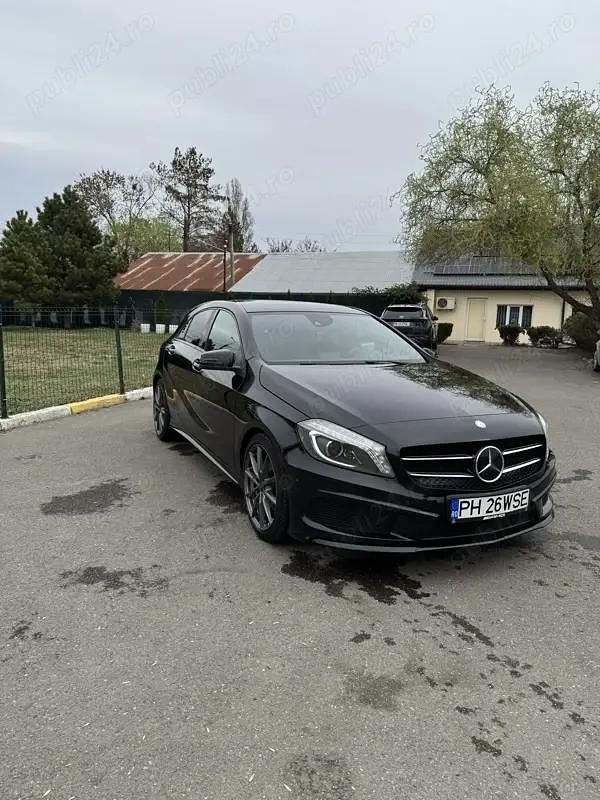 Negru Utilizat 2014 Mercedes A200 AMG Hatchback | 13.750 EUR - Imagine 1/4