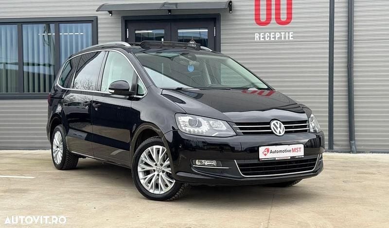 Culoarenegru Utilizat 2017 VW Sharan Highline Monovolum | 17.490 EUR (Preț OK) - Imagine 1/4