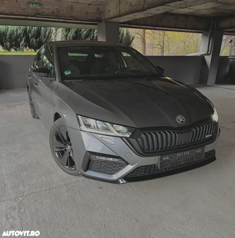 Gri Utilizat 2022 Skoda Octavia RS Berlinǎ | 33.498 EUR - Imagine 1/4