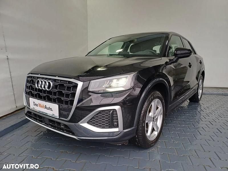Negru normal Second-hand 2021 Audi Q2 Advanced SUV | 22.750 EUR (Preț OK) - Imagine 1/4