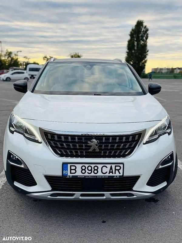 Alb Utilizat 2018 Peugeot 3008 Allure SUV | 15.200 EUR (Preț bun) - Imagine 1/4