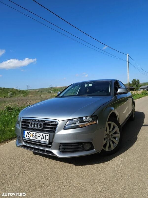Gri Utilizat 2008 Audi A4 Ambition Berlinǎ | 6.900 EUR (Puțin scump) - Imagine 1/4
