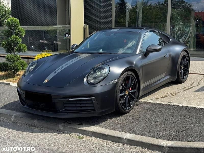 Negru Utilizat 2019 Porsche 911 Carrera 4S Coupe | 97.000 EUR - Imagine 1/4