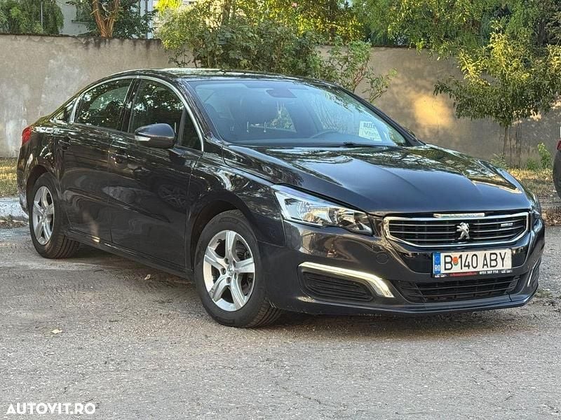 Culoarenegru Utilizat 2016 Peugeot 508 Allure Berlinǎ | 7.950 EUR (Preț OK) - Imagine 1/4