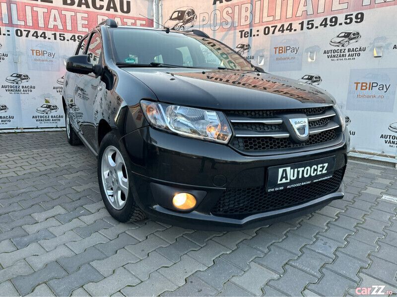 Negru Utilizat 2016 Dacia Logan MCV Lauréate Break | 7.400 EUR (Puțin scump) - Imagine 1/4